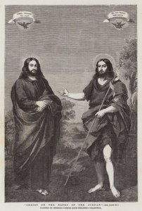 Cristo sulle rive del Giordano, dalla collezione di Luigi Filippo da Bartolomé Esteban Murillo